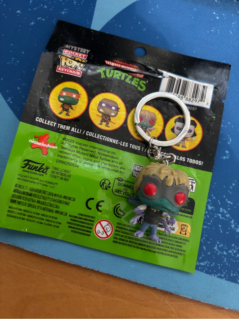 Funko Ninja Turtle Keychain for @sarahaber1999 - Picture 2 of 2